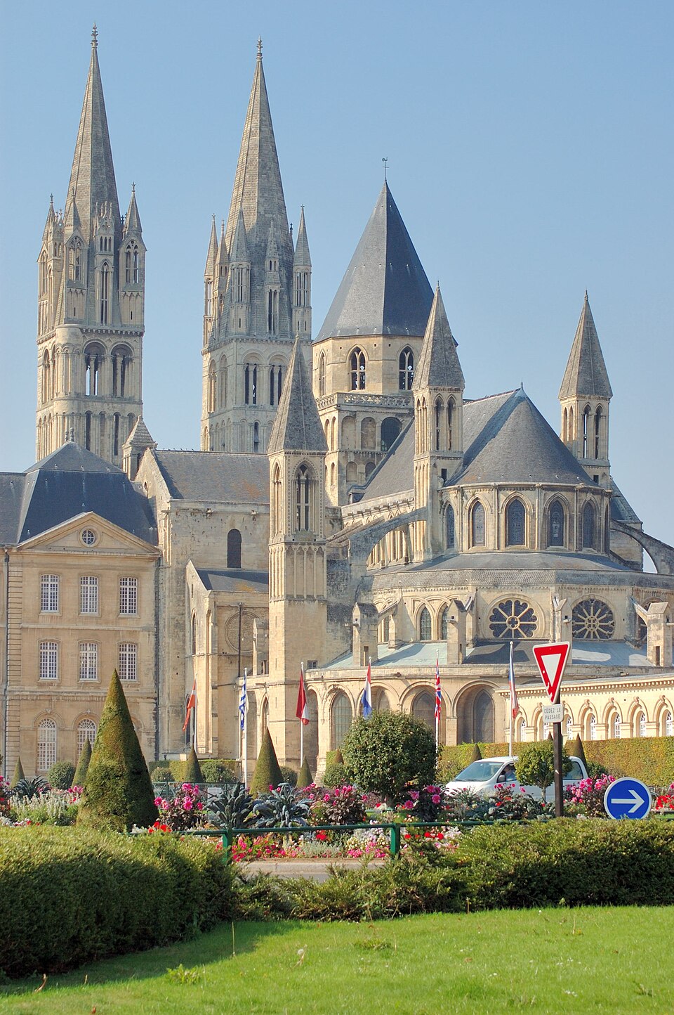 L'abbatiale Saint Etienne de Caen