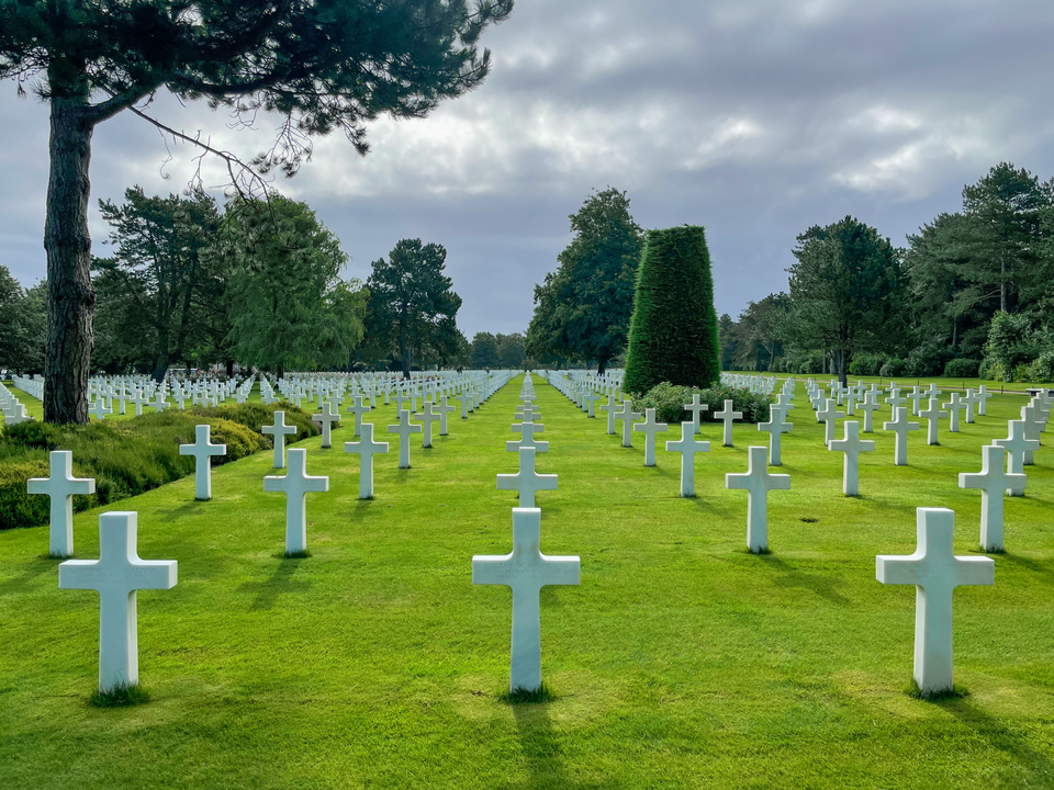 Le cimetière américain de Colleville
